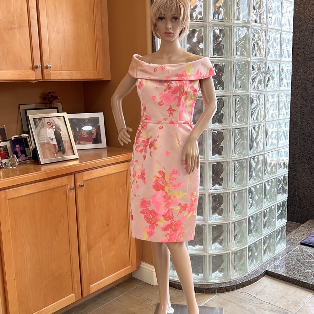 Teri Jon by Rickie Freeman Cocktail Dress Size 8